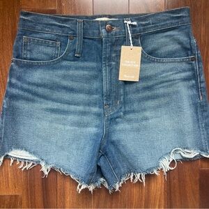 Madewell Blue Jean Shorts NWOT